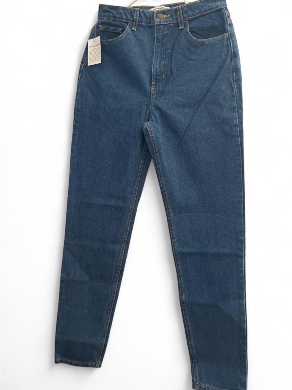 American Apparel High-Rise Waist Jeans in medium wash